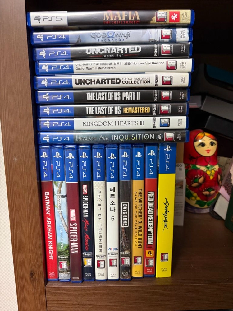 PS4/PS5 타이틀 19종 묶음으로 판매합니다 이미지