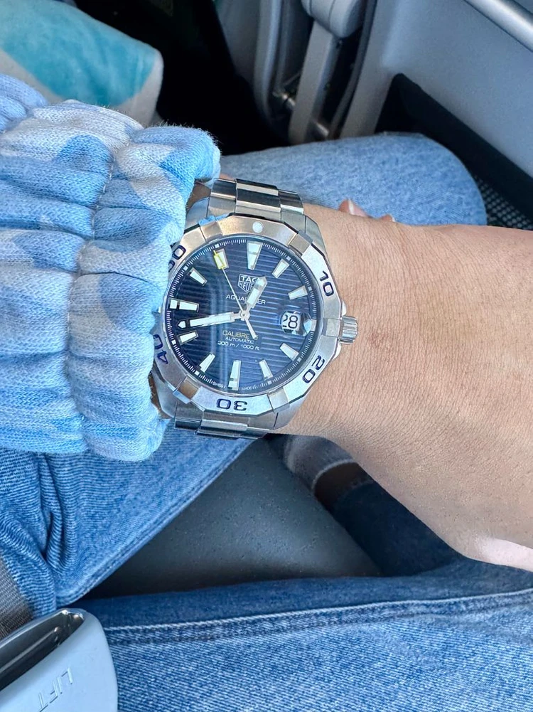 태그호이어 아쿠아레이서 청판 41mm 이미지