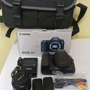 풀프레임 DSLR 카메라 캐논 6d 50mm 1.8렌즈
