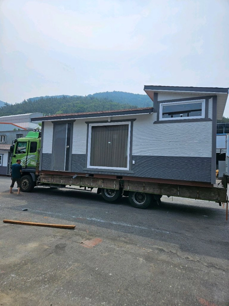 고급 3*7 복층 체류형쉼터, 이동식주택, 농막, 컨테이너 1500만원 이미지