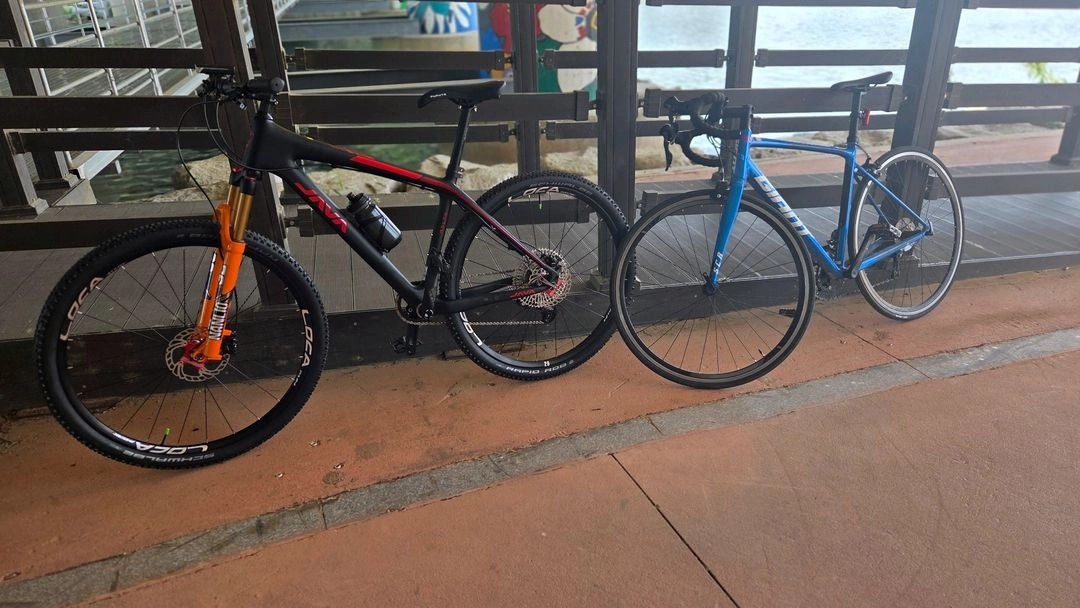 풀카본 MTB 자전거 자바 에디션 mtb 이미지