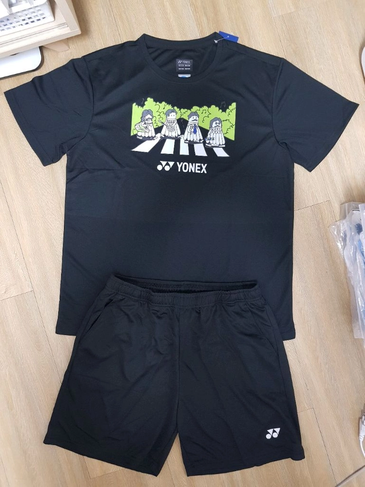 요넥스 운동복 배드민턴복 상하의세트 새상품 판매 이미지