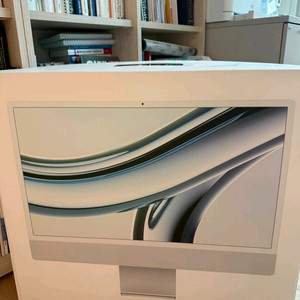 아이맥 24 M3 8GB RAM 256GB SSD 풀박스 이미지