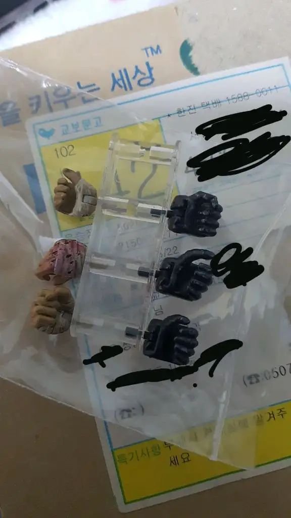피그마 베르세르크 검은전사 가츠 도색작 이미지