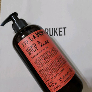 라부르켓 핸드 & 바디워시 루바브/제라늄 450ml+ 쇼핑뱍 이미지