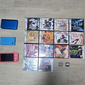 닌텐도DS/닌텐도3DSXL/닌텐도 스위치라이트(핑크동숲버전) 및 게임칩들 판매합니다 이미지
