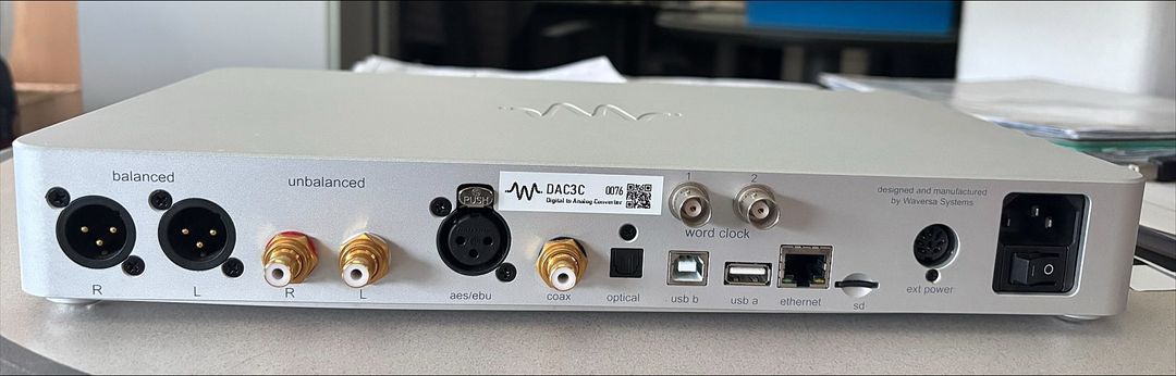 웨이버사 WDAC3C DAC 네트워크 플레이어 판매합니다. 이미지