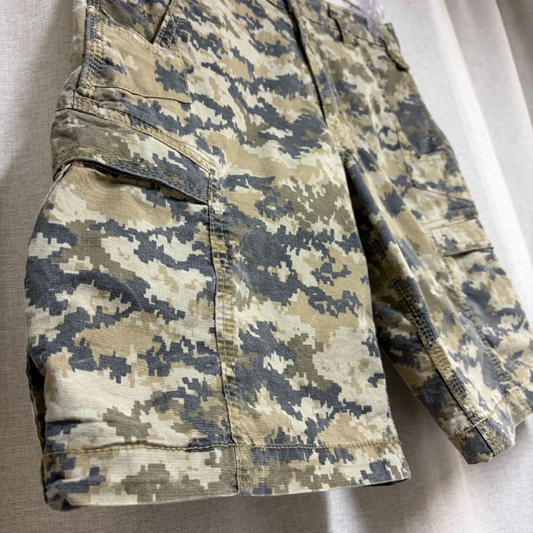 칼하트 디지털 카모 카고 쇼츠 반바지 W31 이미지