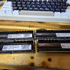 avexir ddr3 튜닝램 4gb 4ea 이미지