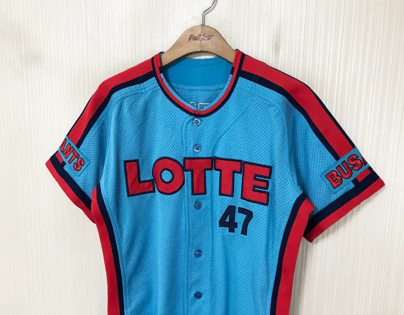 KBO 카멜레온어센틱 롯데자이언츠 챔피언원정 유니폼/져지 90 이미지