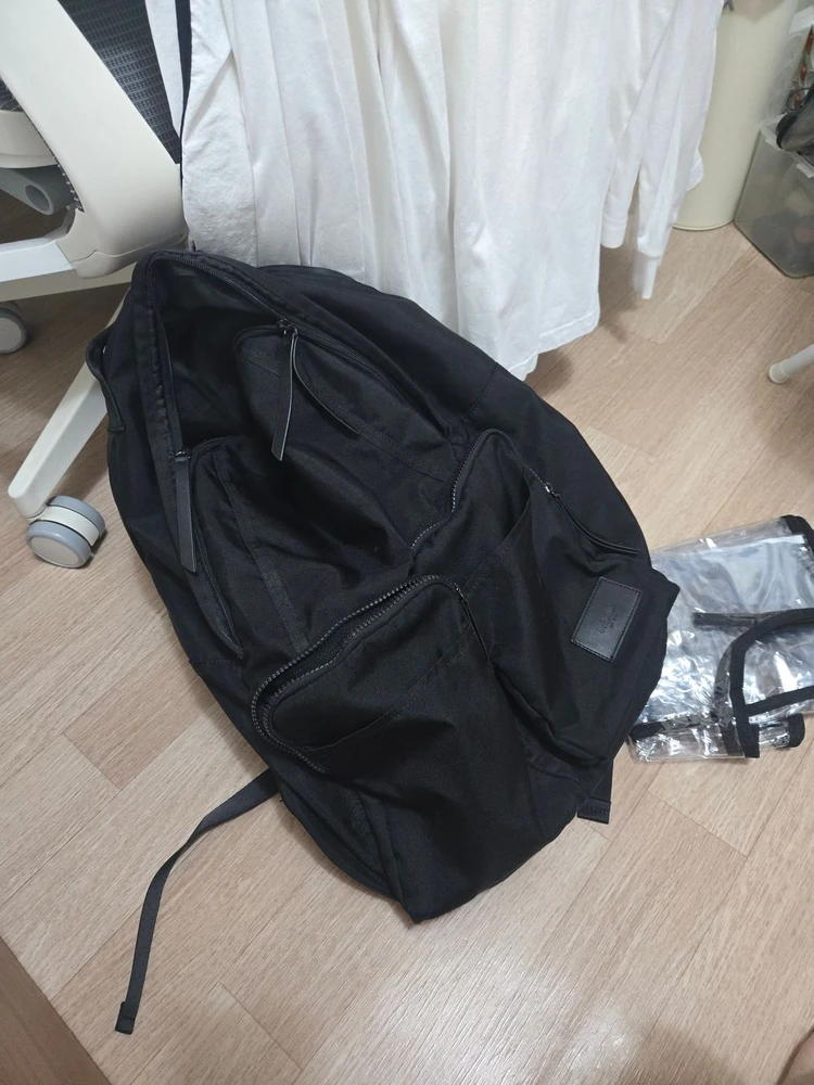 SSRL 듀얼 포켓 백팩 블랙 / 12,000원 / 막 들고 다닐 데일리 백 찾으시는 분께 - 안심되는 중고거래