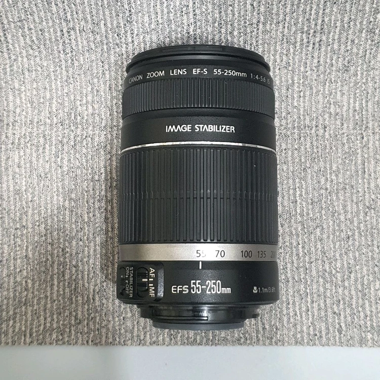 캐논 EF-S 55-250mm IS 망원줌렌즈 + 신품 필터 + 정품후드 이미지