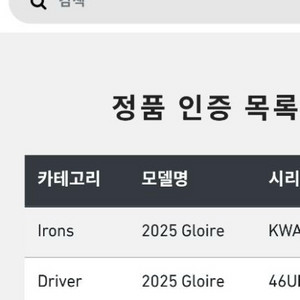 골프채 세트 이미지