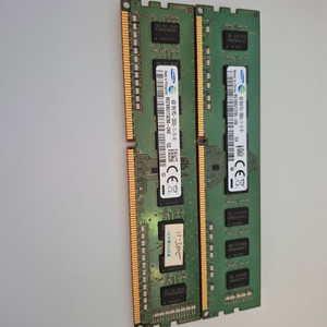 DDR3 4gb 2개 이미지