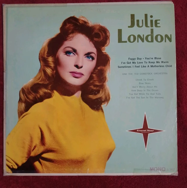 Julie london LP 2장 이미지