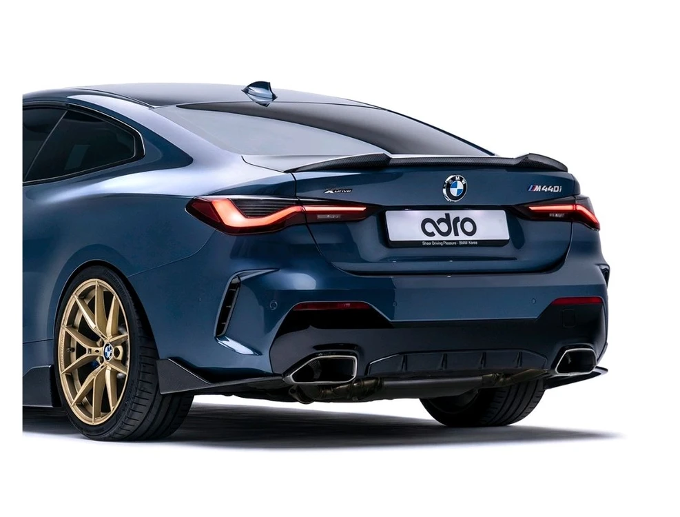 bmw 4시리즈 에이드로 카본 리어 스포일러 튜닝 이미지