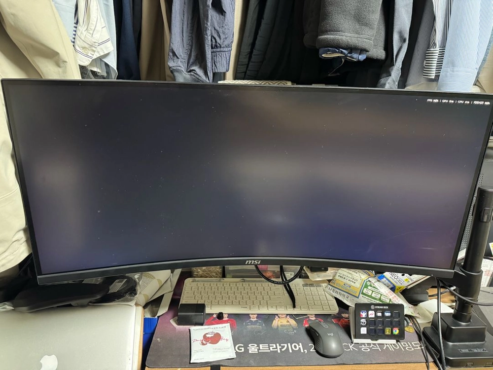 MSI 34인치 울트라와이드 모니터 판매합니다. 이미지