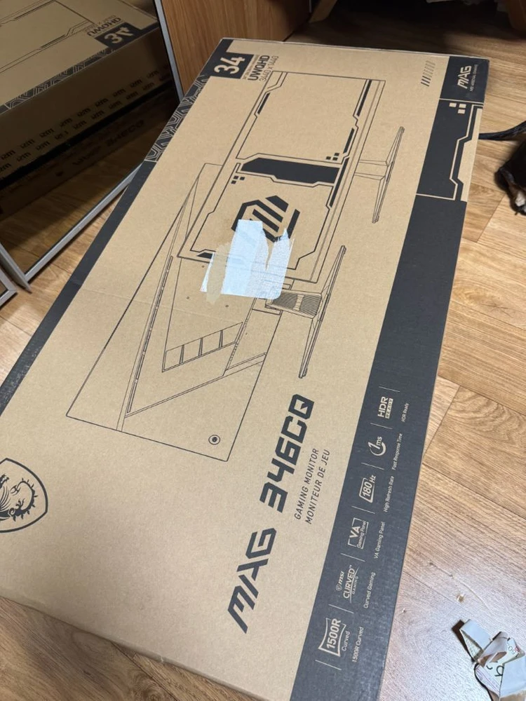 MSI 34인치 울트라와이드 모니터 판매합니다. 이미지