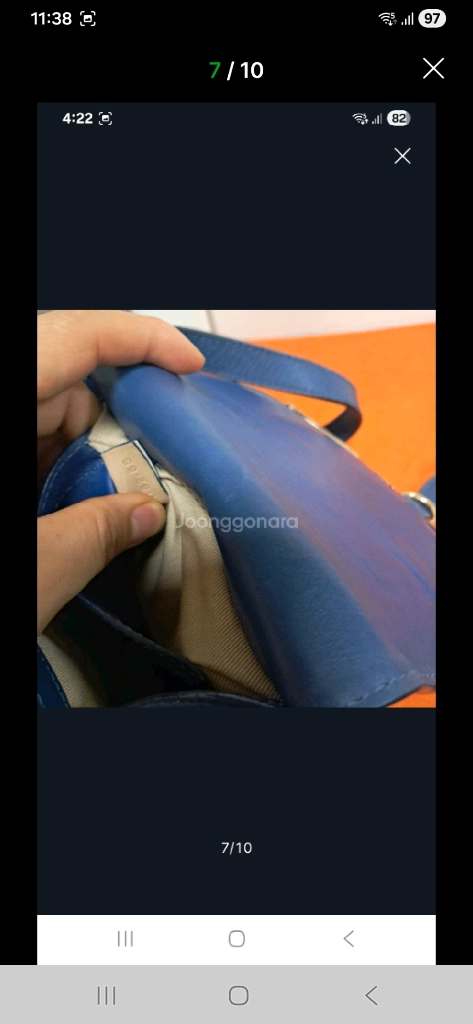 끌로에 마르씨 스몰크로스백 끌로에 가방(정품 보증서O 이미지