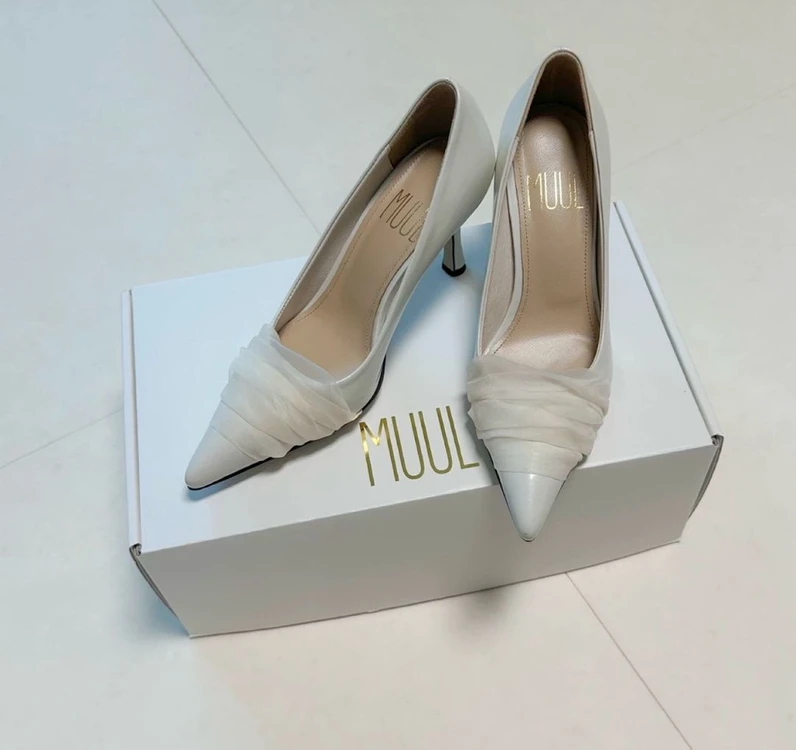 MUUL 웨딩슈즈 225, 8cm (정가 328,000) 이미지