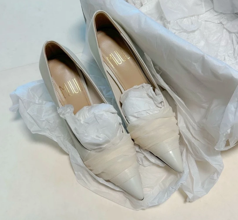 MUUL 웨딩슈즈 225, 8cm (정가 328,000) 이미지