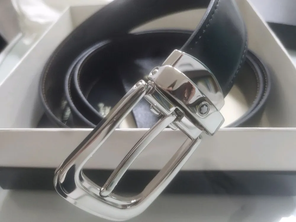몽블랑 리버서블 벨트 30mm 정품 이미지