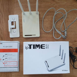 아이피타임 유무선 와이파이 인터넷 공유기 iptime n704bcm 이미지