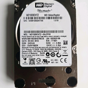 웬디 1TB HDD 벨로시랩터 SATA 2.5 이미지
