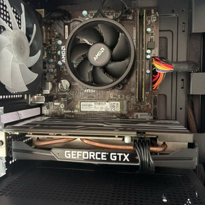 컴퓨터 본체 1660super 3300x 이미지