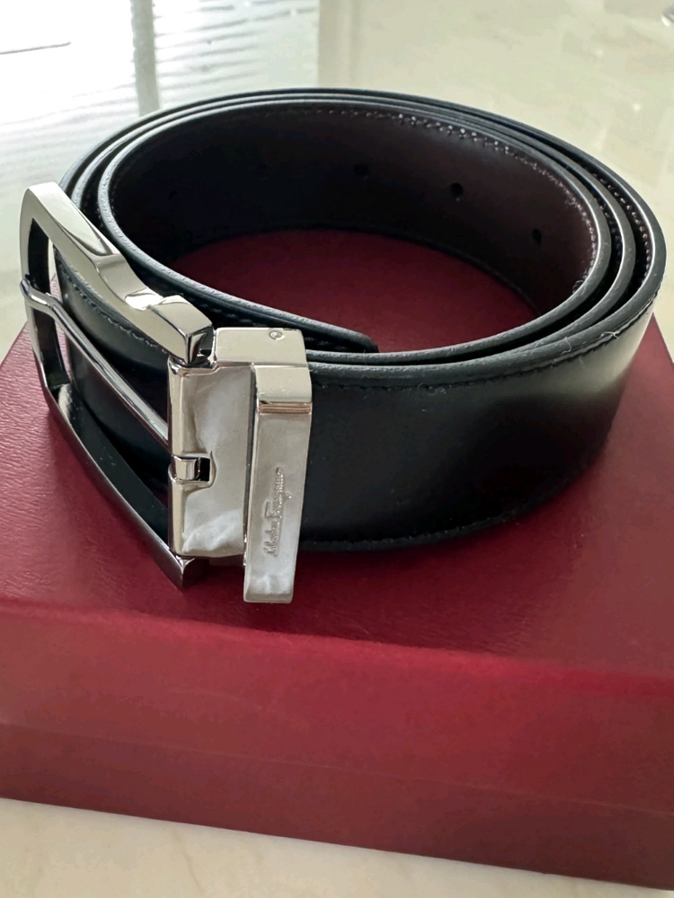 페라가모 Ferragamo 매장 정품 남성 가죽 벨트 미사용 새상품 이미지