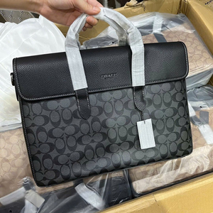 코치 설리반 포트폴리오 브리프 비즈니스 백 블랙 CZ402 이미지