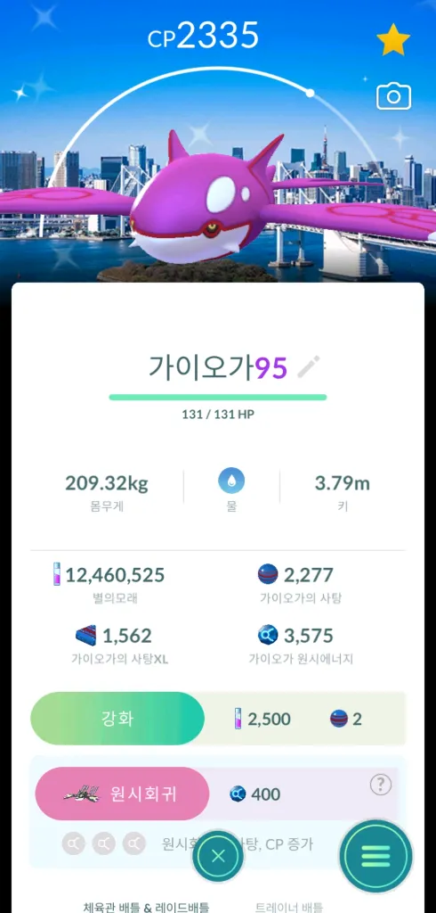 포켓몬고 거다이맥스,일본,시카고,코펜 로케 배경팝니다 이미지