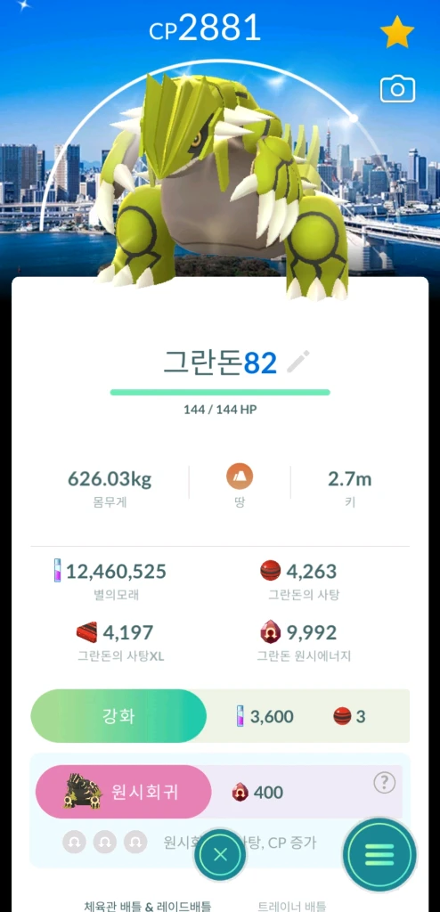 포켓몬고 거다이맥스,일본,시카고,코펜 로케 배경팝니다 이미지