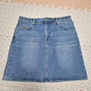 플랙 데님 스커트 이미지
