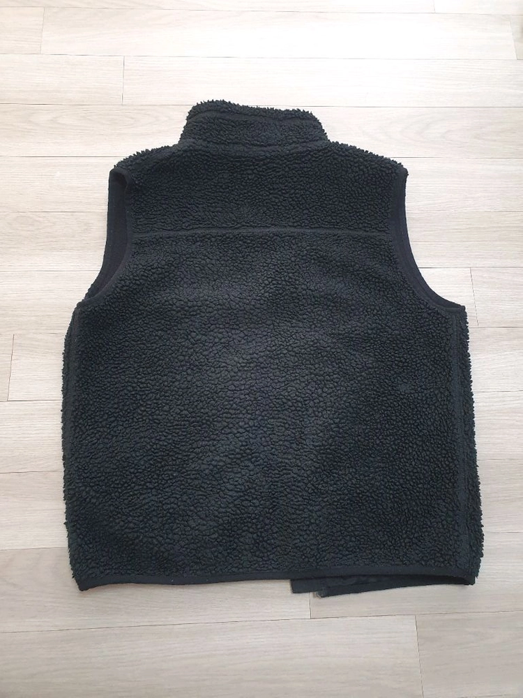 무신사 스탠다드 블랙 뽀글이 조끼 L 이미지