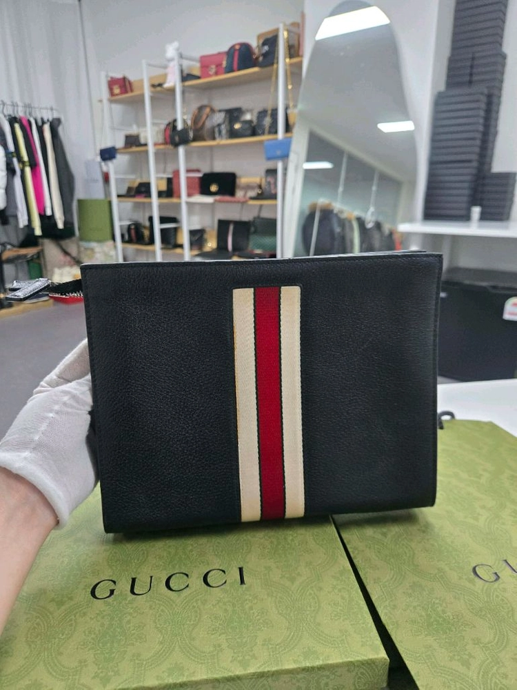 [정품] 구찌 스프라이트 클러치백 이미지
