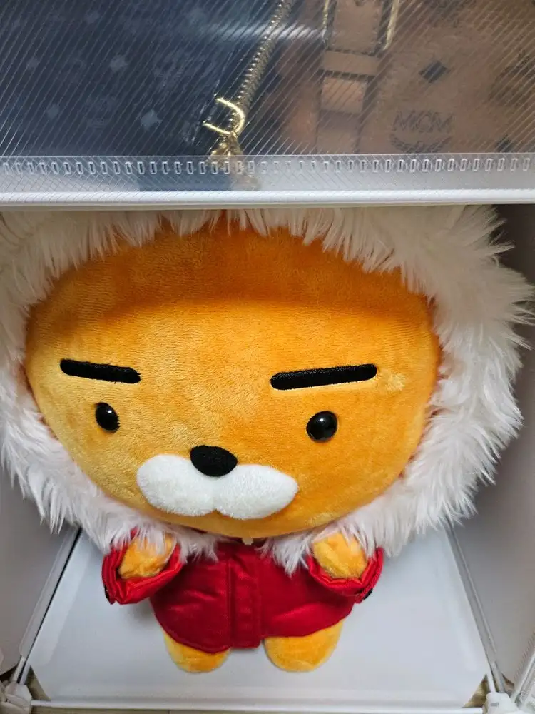 카카오 인형 후드 패딩라이언 카카오프렌즈 윈터라이언 2종세트 #완전새거# 이미지