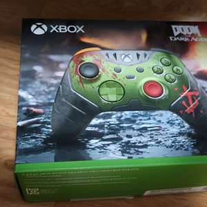 Xbox 무선 컨트롤러 - 둠 더 다크 에이지스 한정판 스페셜 에디션 이미지