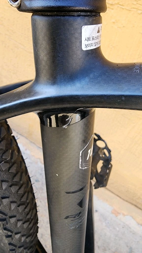 라이노 풀카본 mtb 자전거 이미지