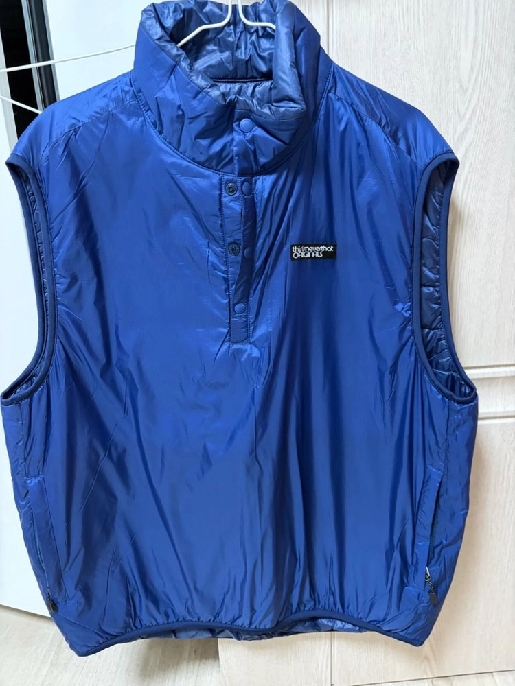 디스이즈네버댓 Insulated Reversible Vest Navy 이미지