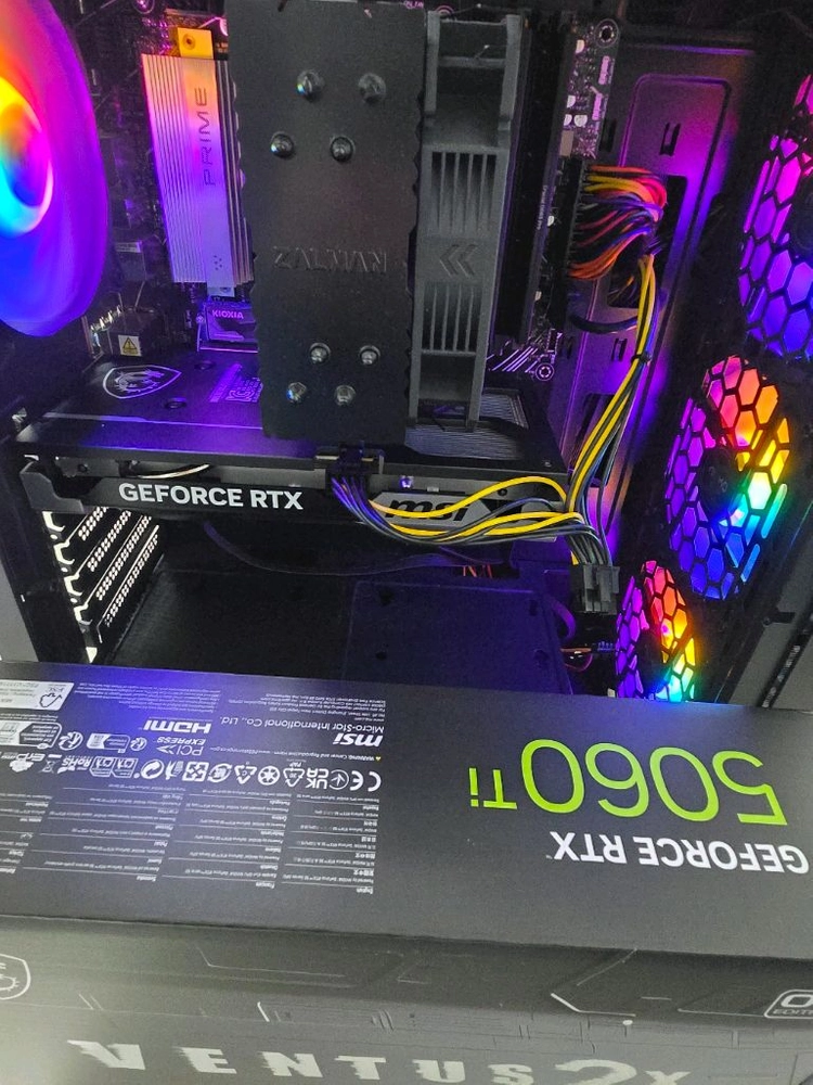 라이젠 7500f ddr5 32gb 1tb 5060ti 팔아요 5060 ti 32g 이미지