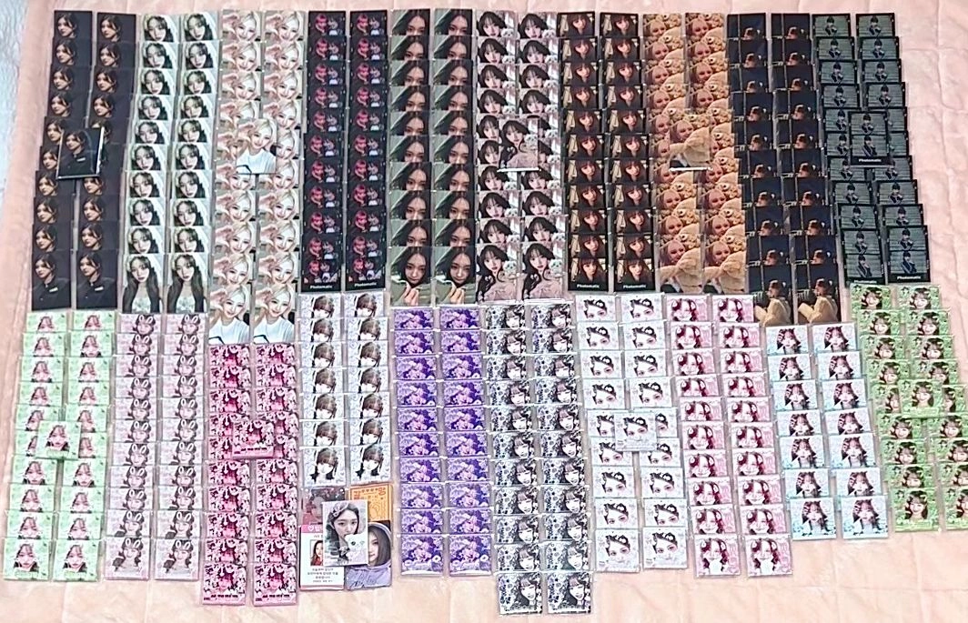 (재고정리 2배이상)이아이브 비공굿 랜박 포카 포토카드 도무송 찌라시 이미지