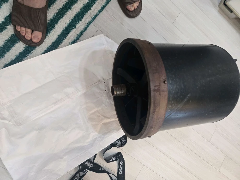 후지로얄5kg 로스팅기 반열풍. 드럼통 이미지