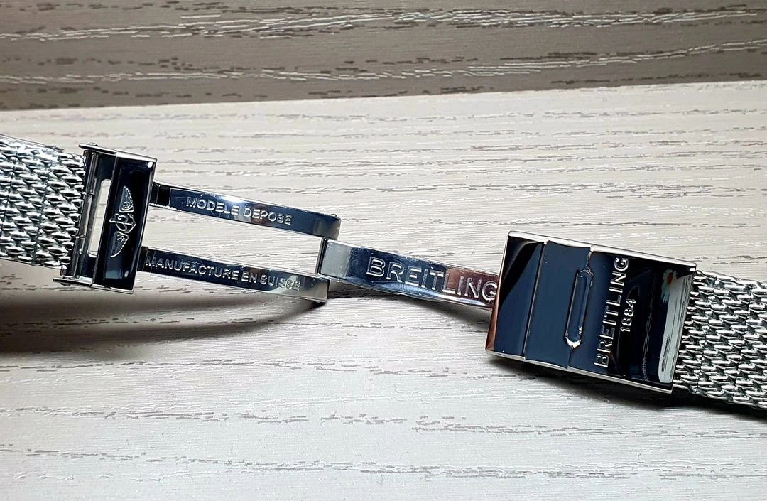 브라이틀링 메쉬스트랩 22mm 이미지