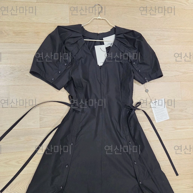 [새상품]한섬 필립림 블랙 원피스 (66~77) 마쥬 산드로 막스마라 타임 미샤 버버리 몽클레어 이자벨마랑 이미지