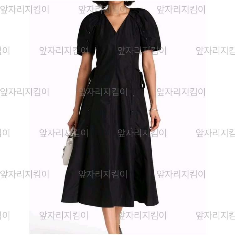 [새상품]한섬 필립림 블랙 원피스 (66~77) 마쥬 산드로 막스마라 타임 미샤 버버리 몽클레어 이자벨마랑 이미지