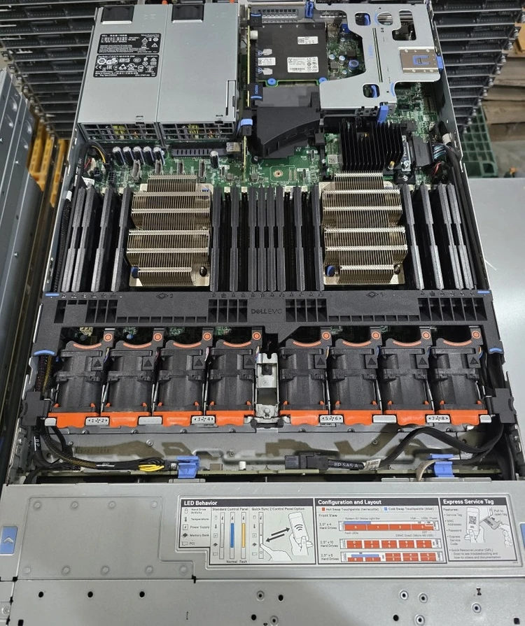 (1U 서버) DELL XC640-4 / 스케일러블 Silver 4110 듀얼 시스템 중고서버 이미지