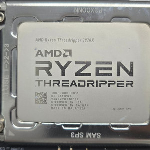 AMD 라이젠 스레드리퍼 3970X CPU 32코어 64쓰레드 이미지