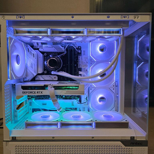 화이트 감성 게이밍 본체 (14600kf/ RTX5060/ DDR5 16GB/ 512GB)팝니다. 이미지