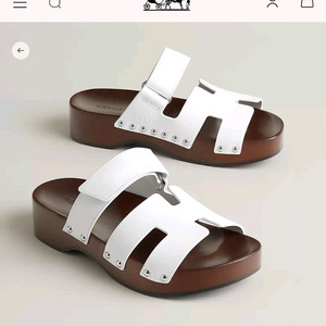 에르메스 시프레 클로그 샌들 38사이즈 이미지